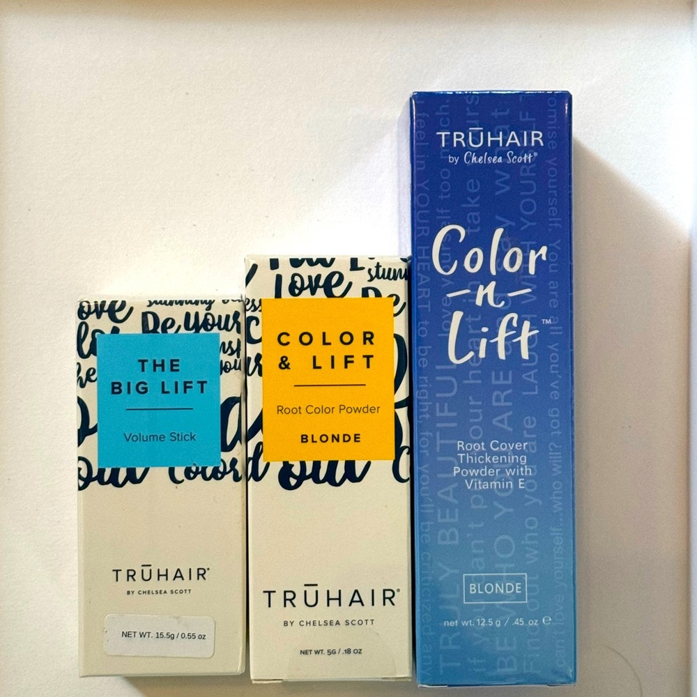 Color N Lift by TRUHAIR all 3 new & sealed